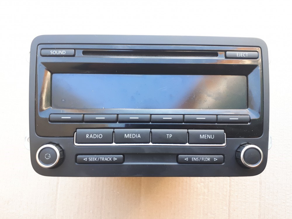 Volkswagen Golf-Jetta-Passat-Touran CD-s rádiós fejegység RCD310 1. kép