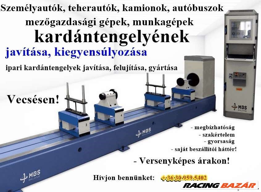 FELÚJÍTOTT ! IVECO KARDÁNTENGELYEK ELADÁSA IVECO KARDÁNTENGELY TELJES KÖRÜ JAVÍTÁSOK VECSÉSEN! 7. kép