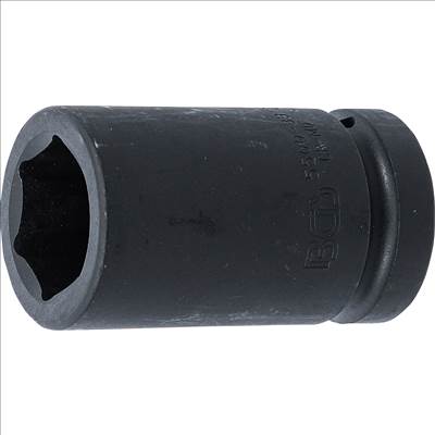 BGS Hosszított hatszögletű ütvecsavarozó dugókulcs, 1", 33mm - BGS-5500-33