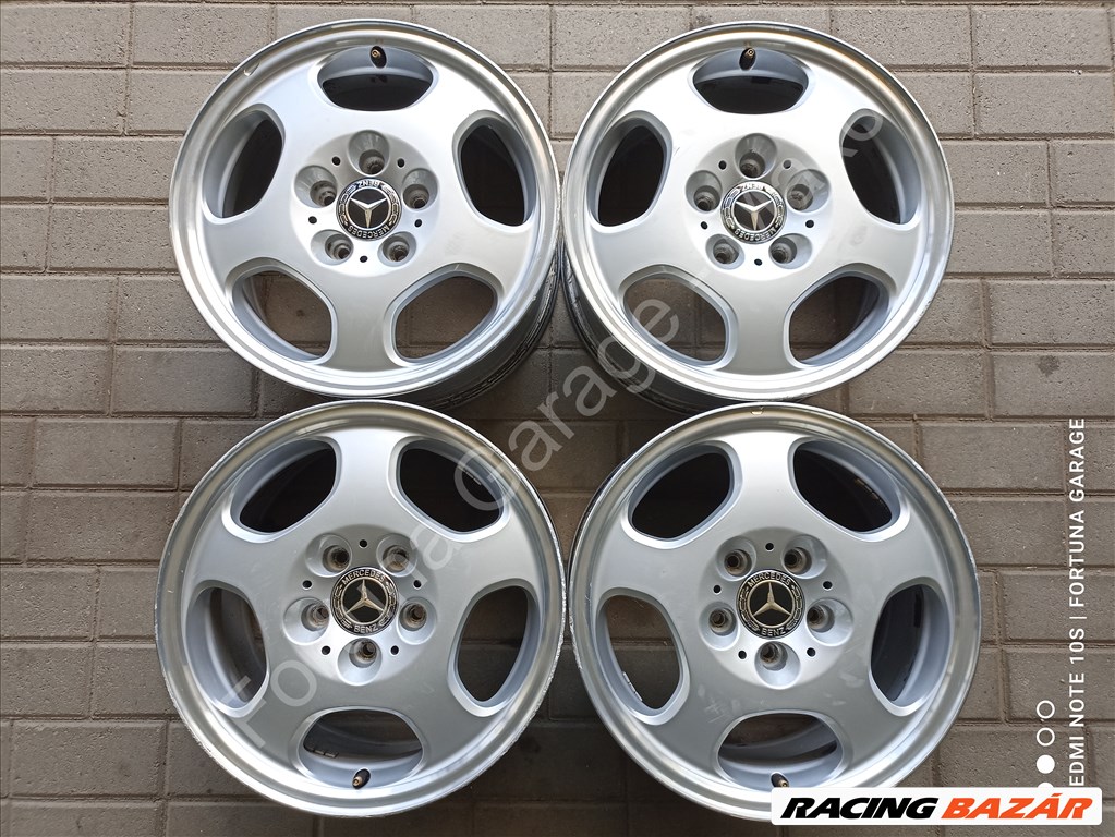 5x112 16" Mercedes-Benz (W210) használt alufelni garnitúra 1. kép
