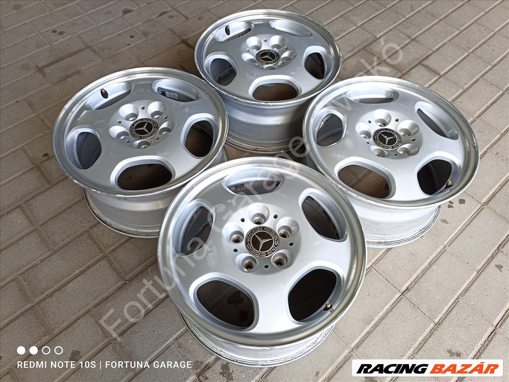 5x112 16" Mercedes-Benz (W210) használt alufelni garnitúra 2. kép