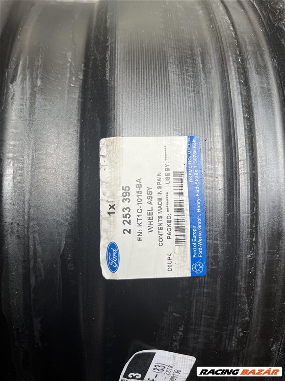  5x108 lyukosztású 6,5JJ 16" új (gyári felni) lemezfelni Ford Transit/Tourneo Connect 2019- 5. kép
