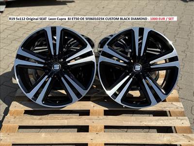 R19 5x112 Original SEAT  Leon Cupra  8J ET50 OE 5F0601025K gyári alufelnik felnik