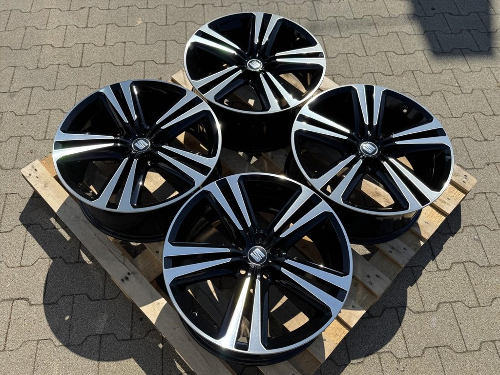 R19 5x112 Original SEAT  Leon Cupra  8J ET50 OE 5F0601025K gyári alufelnik felnik 6. kép