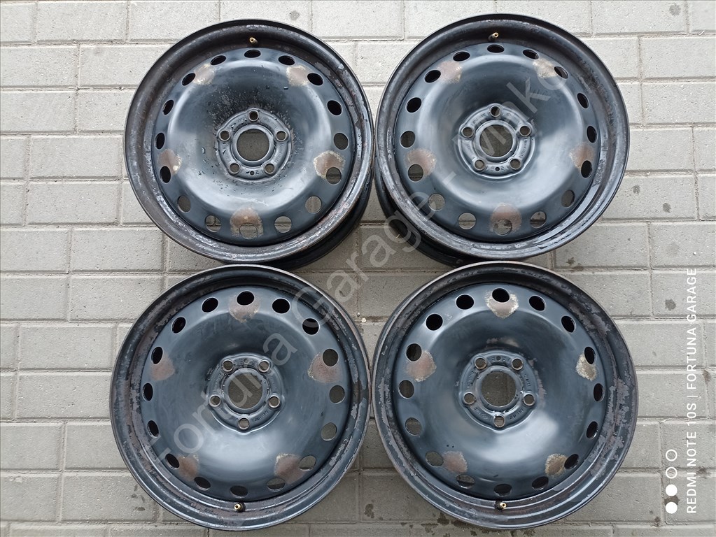 5x108 16" Renault Espace használt lemezfelni garnitúra (624) 1. kép