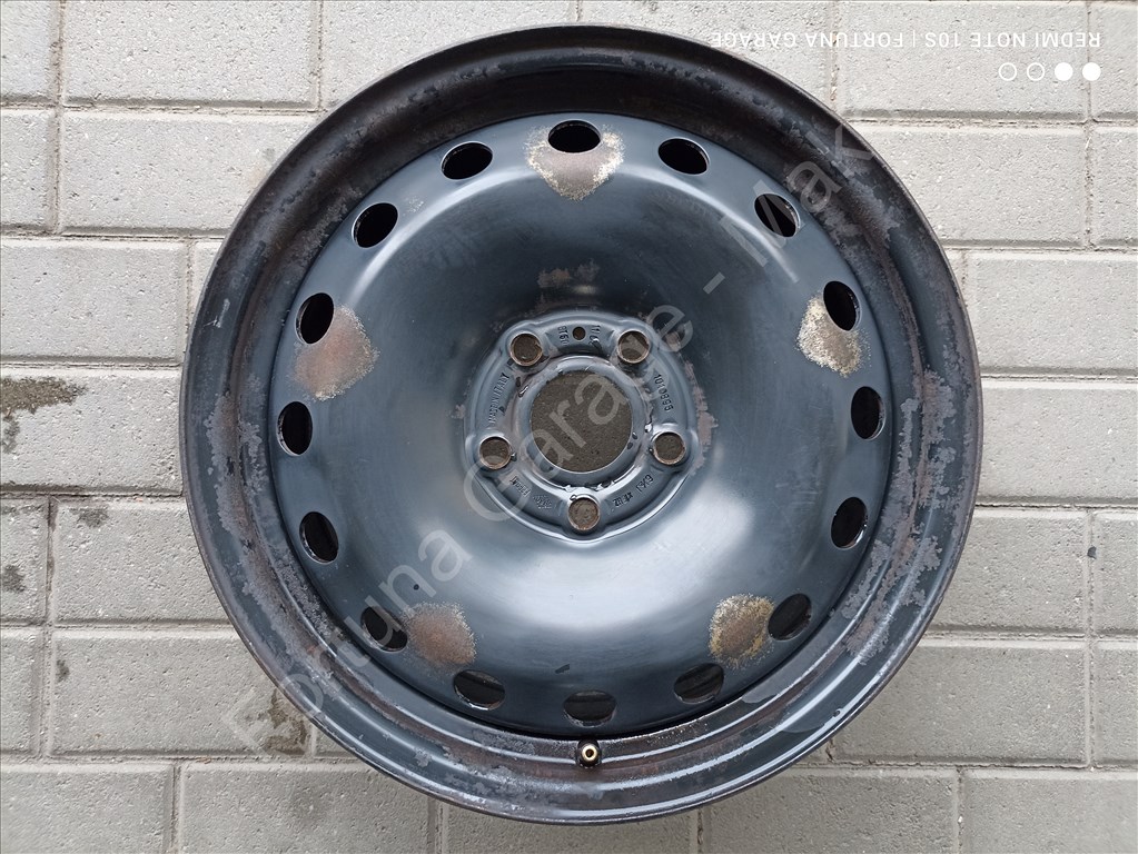 5x108 16" Renault Espace használt lemezfelni garnitúra (624) 5. kép