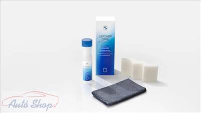 BMW Gyári Bőrápoló Tisztitó + szivacs + utántöltő UV Védelem autós szett 83125B558F3