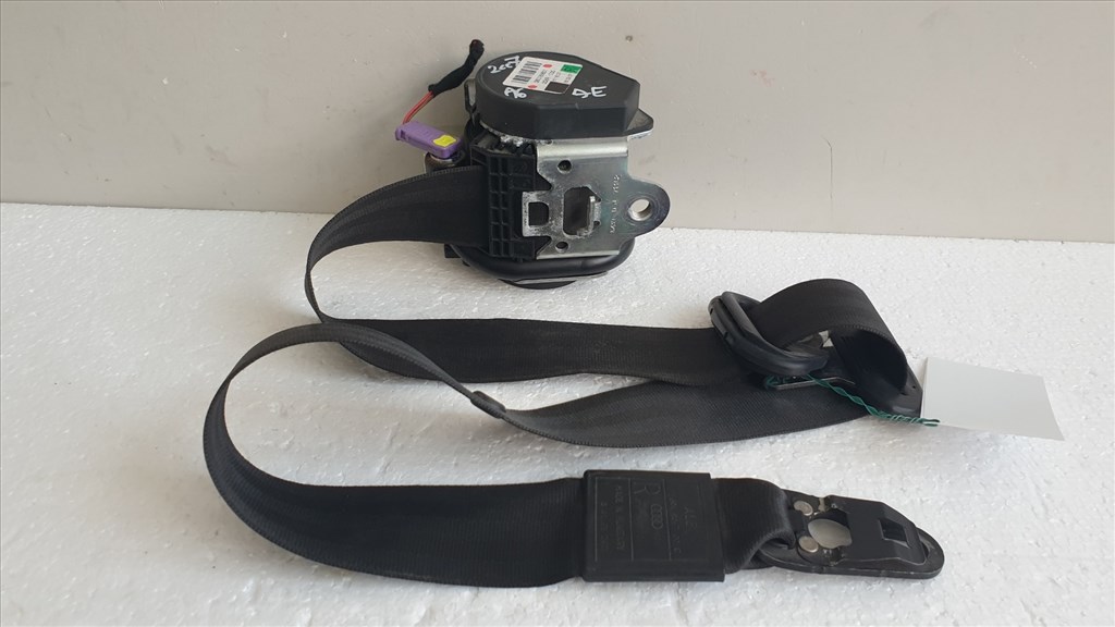  509598 Audi A6 C6, 2007, Jobb Első Övfeszítő, Biztonsági Öv. 1. kép