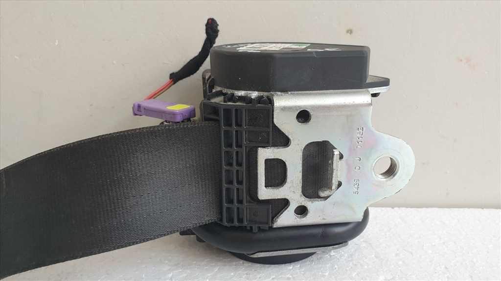  509598 Audi A6 C6, 2007, Jobb Első Övfeszítő, Biztonsági Öv. 2. kép