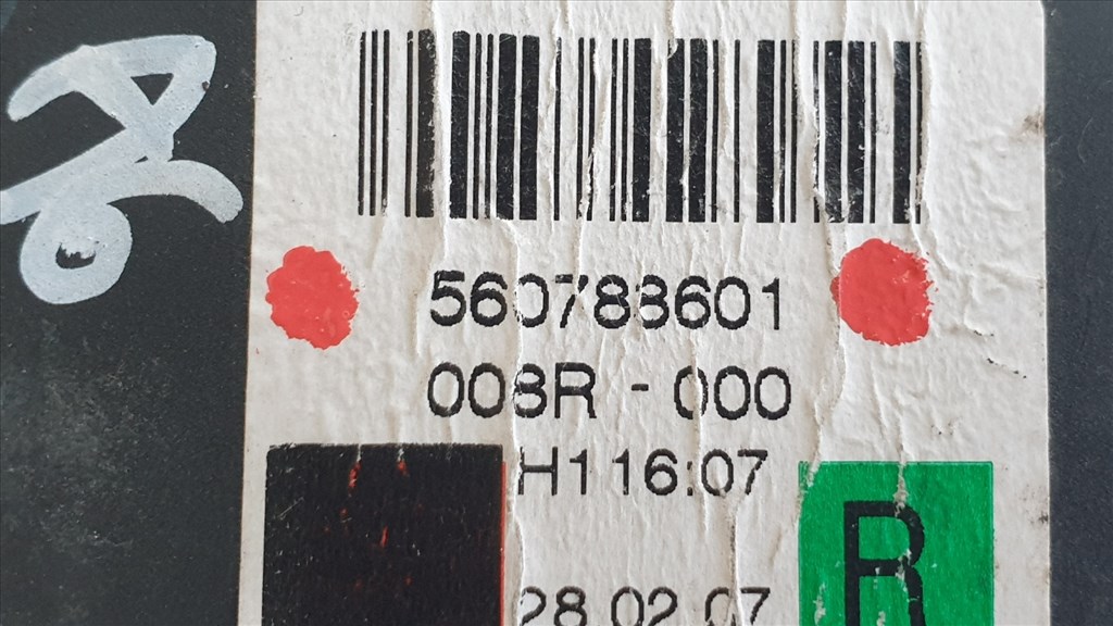  509598 Audi A6 C6, 2007, Jobb Első Övfeszítő, Biztonsági Öv. 11. kép