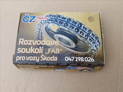 Skoda Fabia 1,4Mpi vezérmű garnitúra 047198026