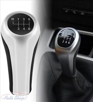 BMW gyári BŐR/ALU VÁLTÓGOMB E30 E36 E46 E28 E34 E39 E60 ,X5,X1,X3,E90,E61,E91,E92