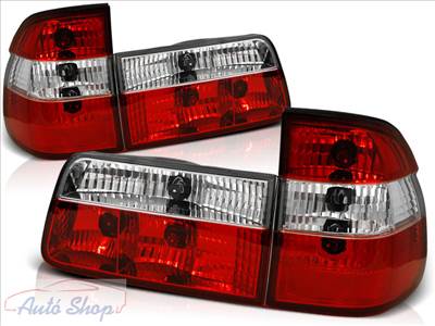 BMW E39 TOURING Piros Fehér hátsó lámpa szett , hátsó lámpák , Világítás 1995-2000