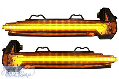 Audi A4 S4 RS4 B9 (2015-) Audi A5 S5 RS5 F5 (2017-) Dinamikus Full LED tükörjelző LEDriving DMI Füstszürke