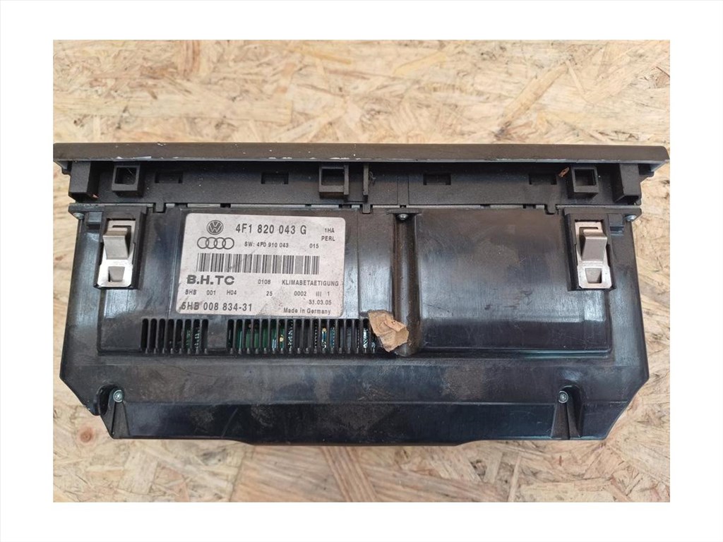 Audi A6 C6 4F ( 2004-2011) Fűtés Kapcsoló Ülés Fűtéses  5. kép