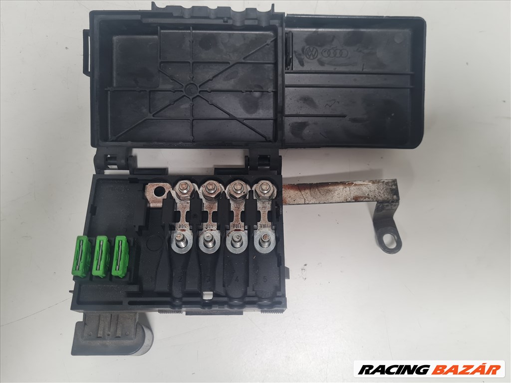 Volkswagen Golf IV biztosítéktábla motortér (19893) 1j0937550 9. kép