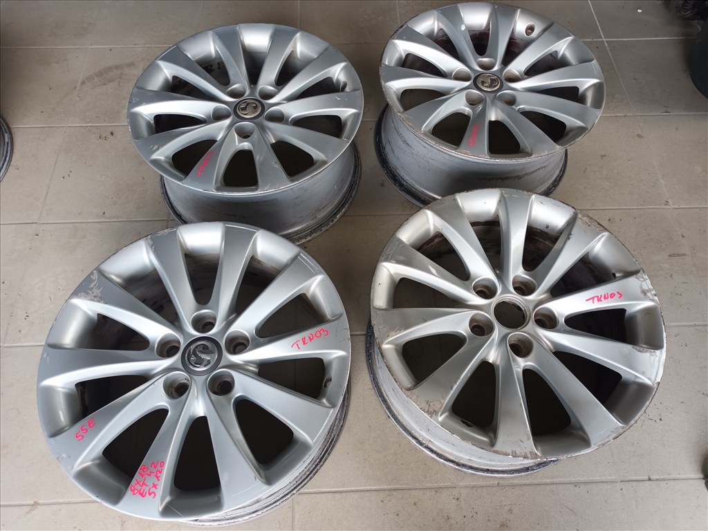  Opel 5x120 lyukosztású 8JJ 18" használt (gyári felni) alufelni insignia TKN 03 1. kép