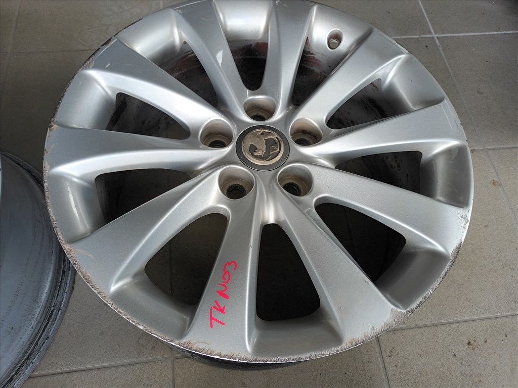  Opel 5x120 lyukosztású 8JJ 18" használt (gyári felni) alufelni insignia TKN 03 3. kép