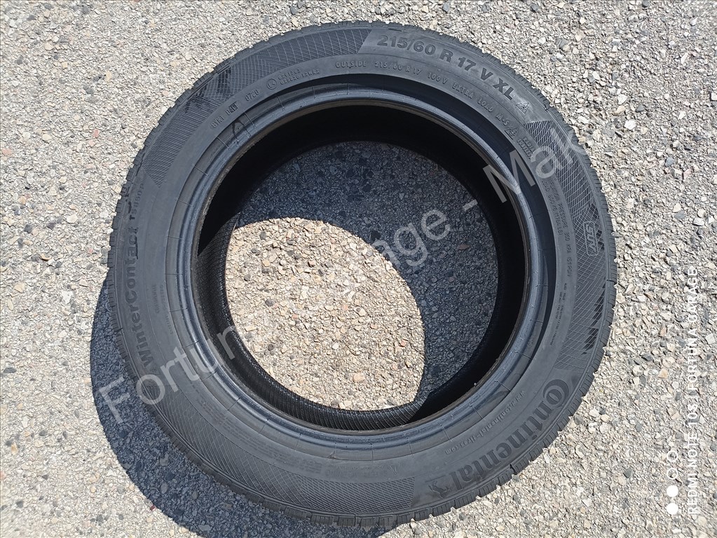 215/60 R17" Continental TS850P újszerű téli garnitúra 3. kép