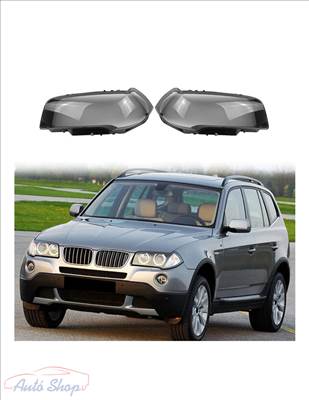 BMW X3 E83 LCI Facelift LÁMPA BÚRA SZETT 2006-2010 , lámpabúra fényszóró búra Minőségi termék