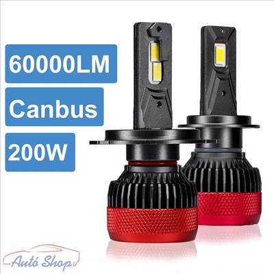 9012(HIR2) LED IZZÓ 200W 60000LM autólámpa 3570 CSP Chip 6000K 12V 24V