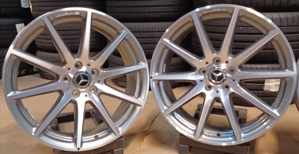 Új/demó Mercedes W253 GLC 63 AMG alufelnik 5x112 8x19 ET19 4db 4. kép