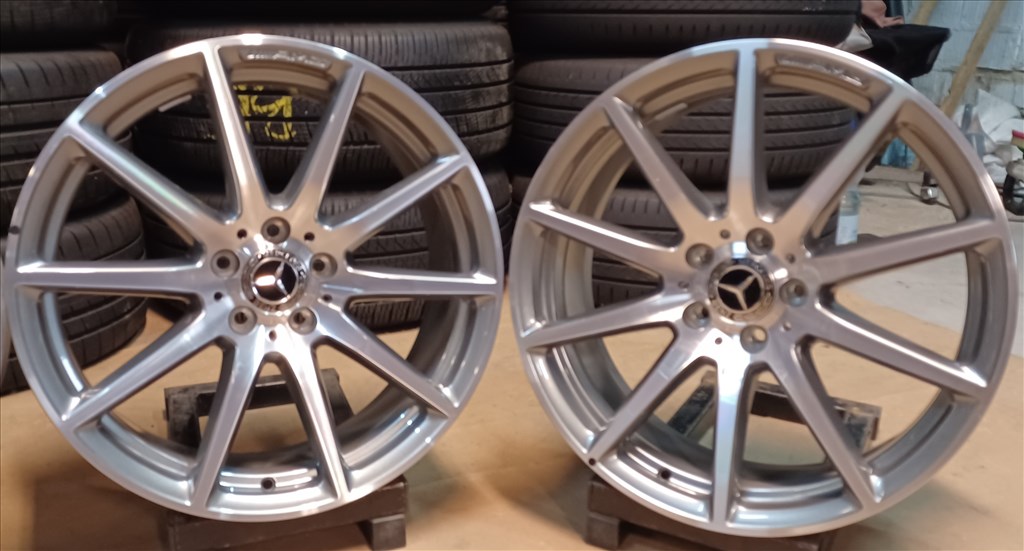 Új/demó Mercedes W253 GLC 63 AMG alufelnik 5x112 8x19 ET19 4db 5. kép