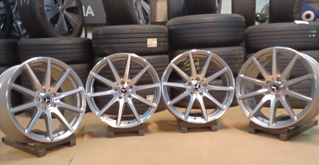 Új/demó Mercedes W253 GLC 63 AMG alufelnik 5x112 8x19 ET19 4db 6. kép