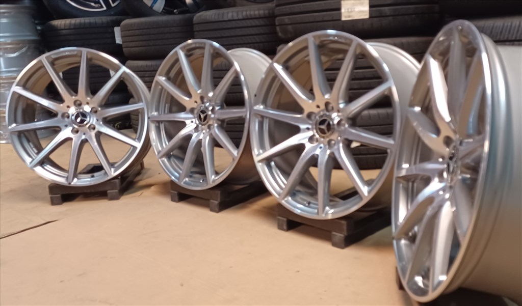 Új/demó Mercedes W253 GLC 63 AMG alufelnik 5x112 8x19 ET19 4db 8. kép
