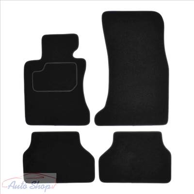 BMW E60,E61 fekete velúrszőnyeg szett