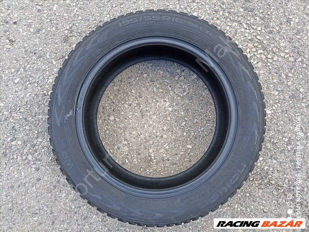 195/55 R16" Nokian újszerű téli garnitúra 3. kép
