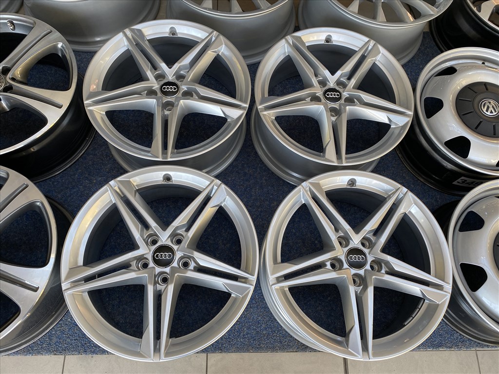 Audi 18 gyári alufelni felni, 5x112, A4 A6    (3519) 3. kép