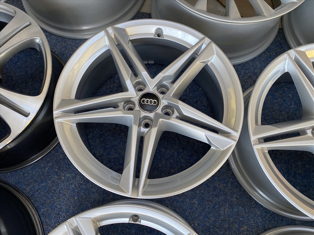Audi 18 gyári alufelni felni, 5x112, A4 A6    (3519) 7. kép