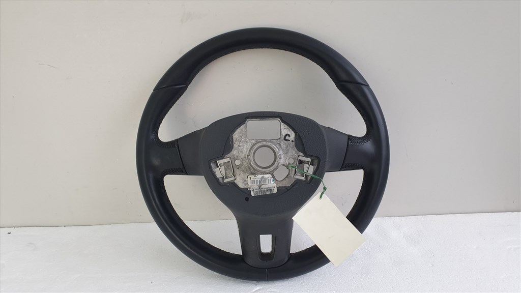 510921 VW Passat B6, CC, 2009, Bőrkormány, Multikormány, Kormány. 3C8419091AN 13. kép