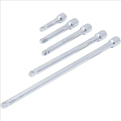 BGS Hosszabbító szár készlet, 6,3 mm (1/4"), 5 db-os - BGS-6110