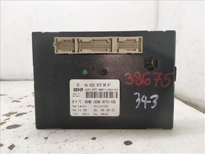 MERCEDES-BENZ S-CLASS (W221) S 320 CDI (221.022/ 221.122) Komfort Elektronika #38675# A2218709987