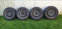 4x114.3 lyukosztású 14" használt lemezfelni, rajta 185/60 használt Firestone téli gumi gumi