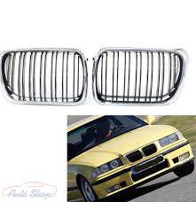 BMW E36 FACELIFT FÉNYES FEKETE/KRÓM M4 HŰTŐRÁCS VESE 96&#039;-99&#039;