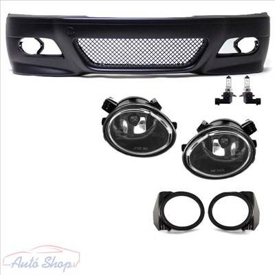 BMW E46 M3 ELSŐ LÖKHÁRÍTÓ KÖDLÁMPÁVAL