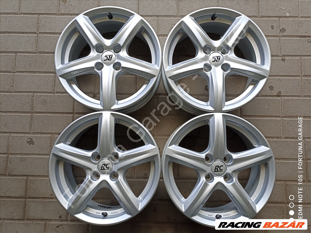 4x100 16" Brock RC24 (Renault/Dacia) újszerű alufelni garnitúra +TPMS (3) 1. kép