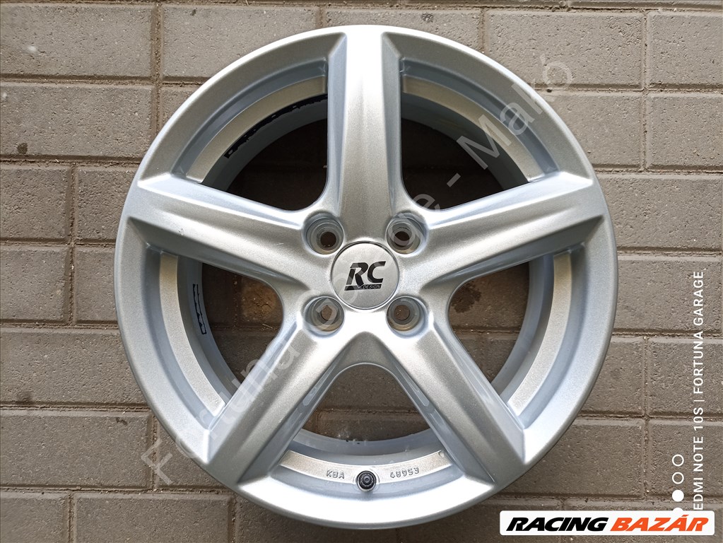 4x100 16" Brock RC24 (Renault/Dacia) újszerű alufelni garnitúra +TPMS (3) 3. kép