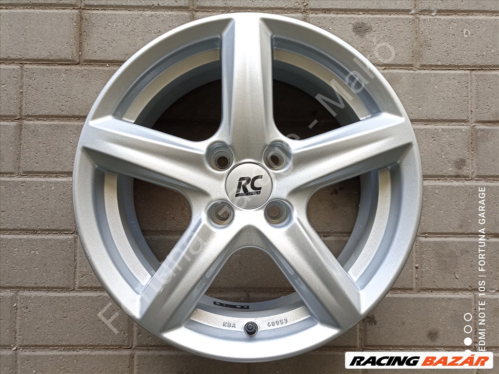 4x100 16" Brock RC24 (Renault/Dacia) újszerű alufelni garnitúra +TPMS (3) 4. kép
