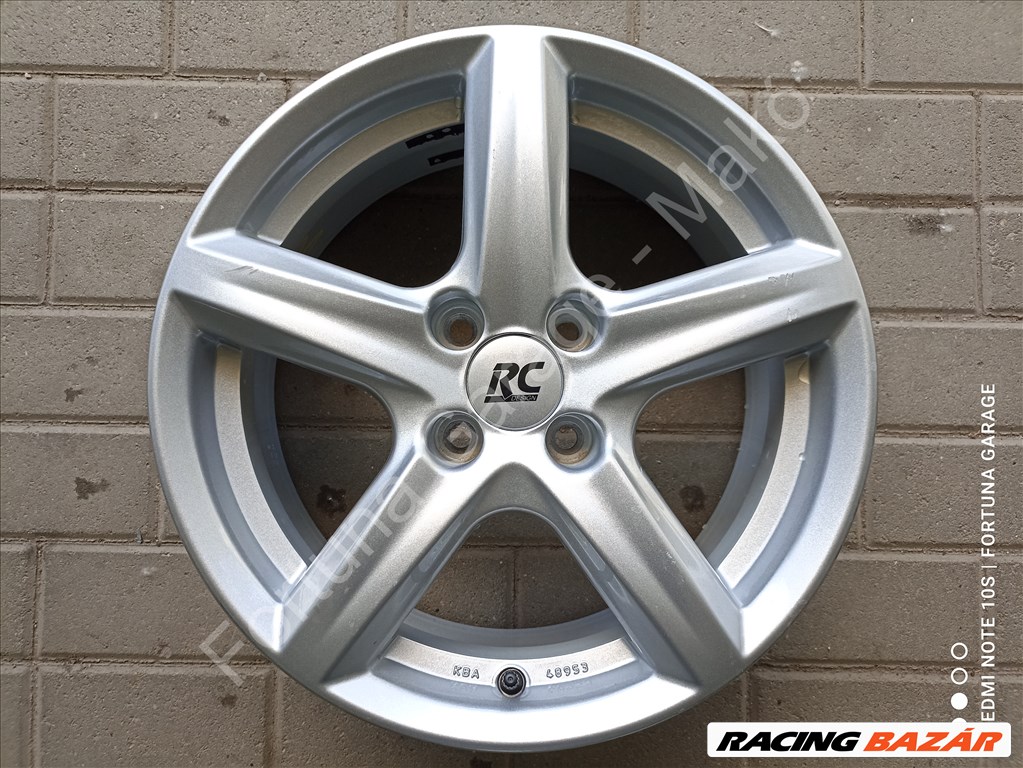 4x100 16" Brock RC24 (Renault/Dacia) újszerű alufelni garnitúra +TPMS (3) 6. kép