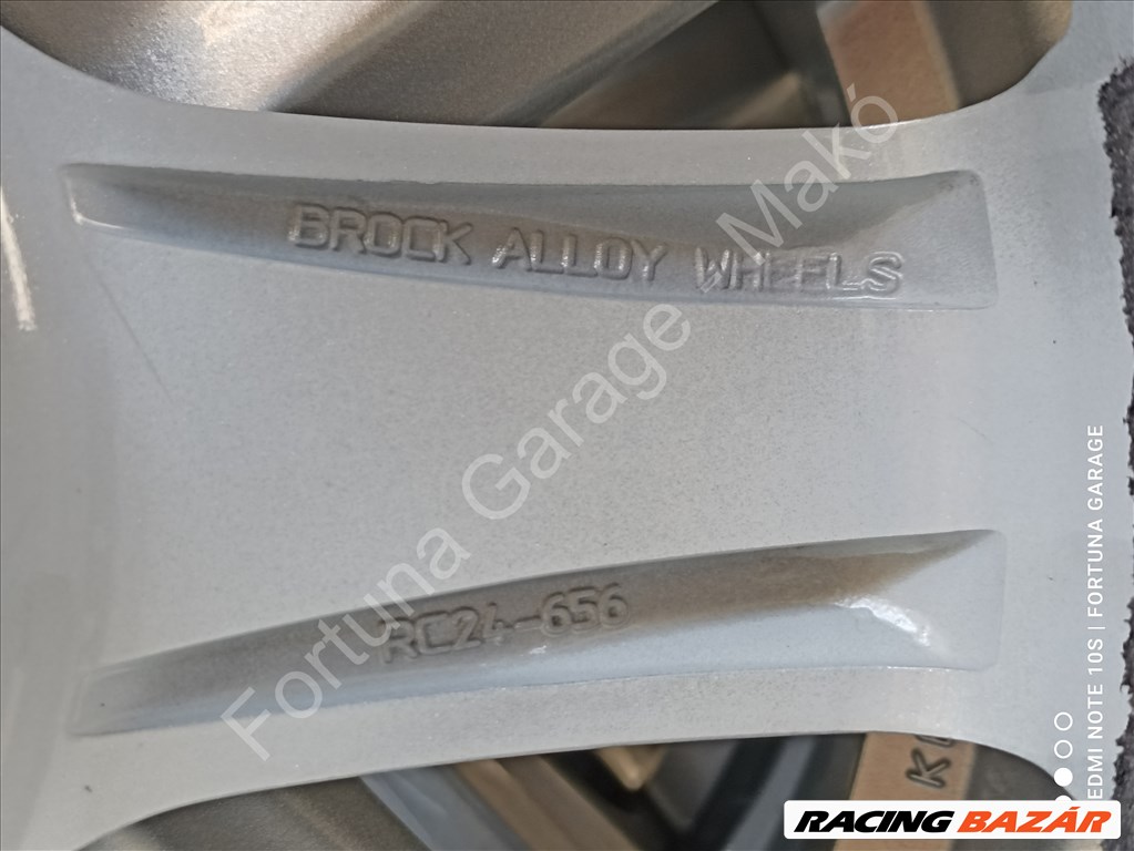 4x100 16" Brock RC24 (Renault/Dacia) újszerű alufelni garnitúra +TPMS (3) 8. kép