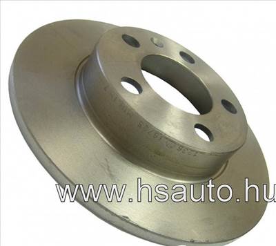 Skoda Fabia-Octavia-Roomster féktárcsa hátsó 1J0615601U