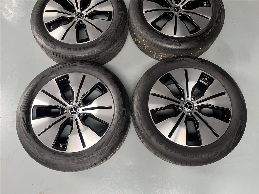 19” 5x112 Mercedes EQC / GLC alufelni szett nyárigumikkal + TPMS! 3. kép