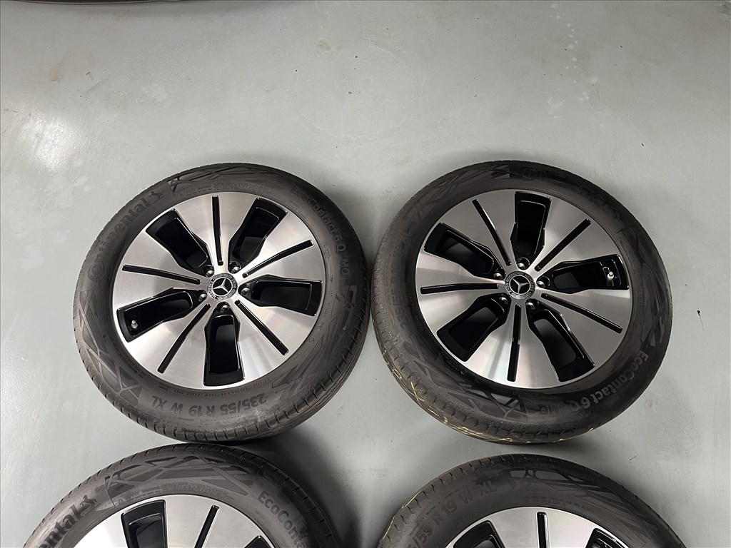 19” 5x112 Mercedes EQC / GLC alufelni szett nyárigumikkal + TPMS! 4. kép