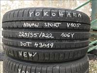 R22 285/35 Yokohama 106Y 107Y Advan sport V105 1DB! nyári gumi 