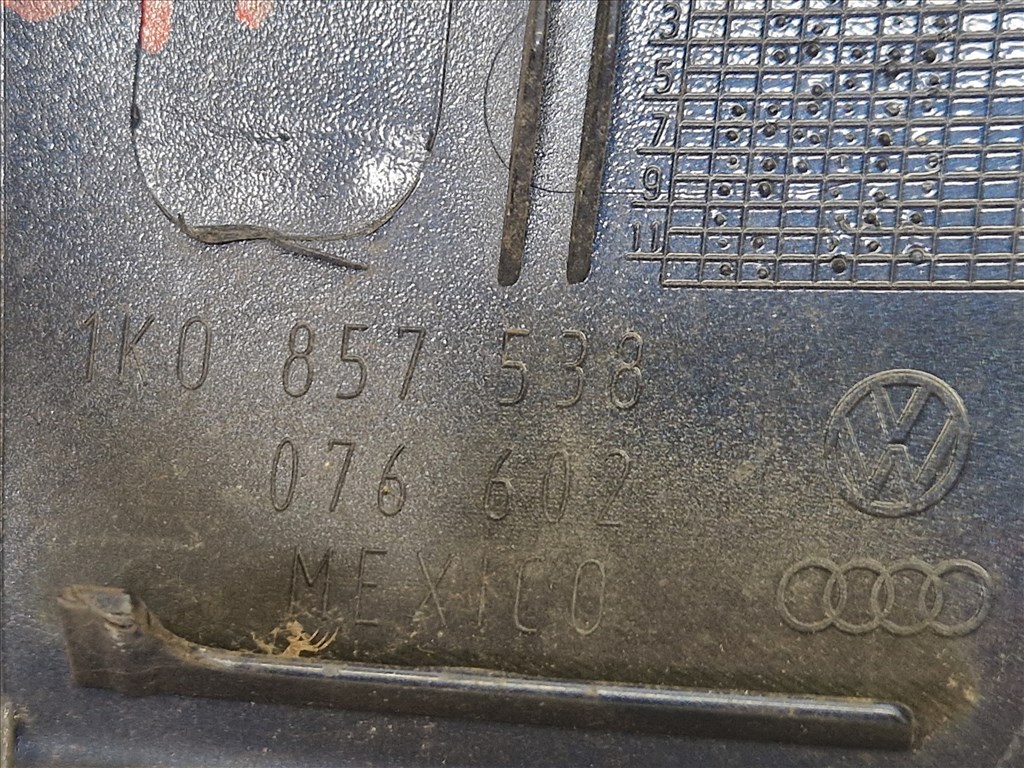Volkswagen Golf VI kombi jobb visszapillantó tükör burkolat LD5Q (20119) 1k0857538 7. kép