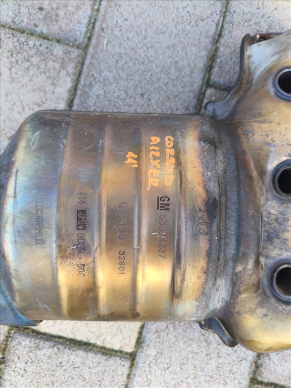 Opel Corsa D 1.2 katalizátor A12XER,A14XER motorhoz!GM 199 55574237 2. kép